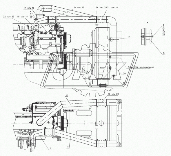 3022-1317310 Патрубок МТЗ РУП