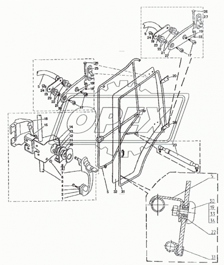 2522-6708005-01 Дверь правая МТЗ-1522,1523,2022,2522,2822,3022 МТЗ РУП