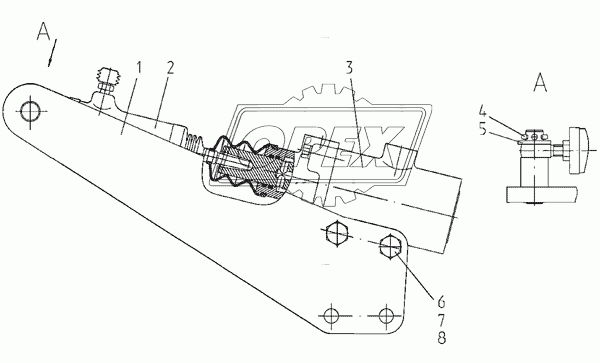 2022-1602510 Гидроусилитель сцепления МТЗ-2522,2522В,2822,2822В МТЗ РУП