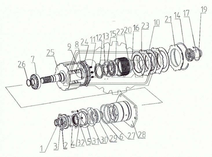 2522-1802014 Муфта МТЗ РУП