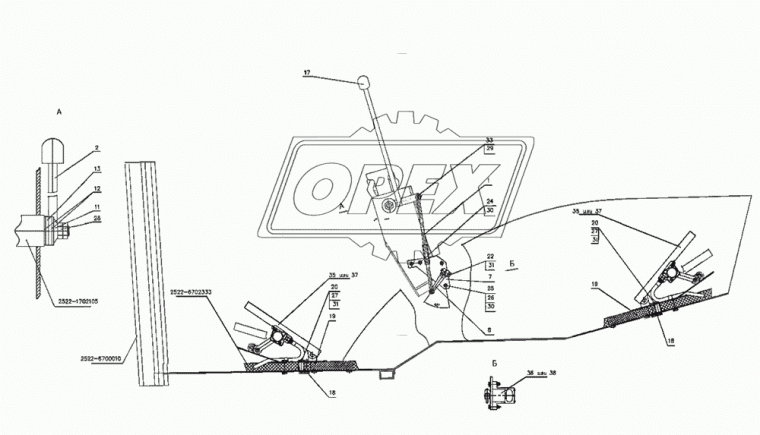 2522-1702105 Корпус МТЗ РУП