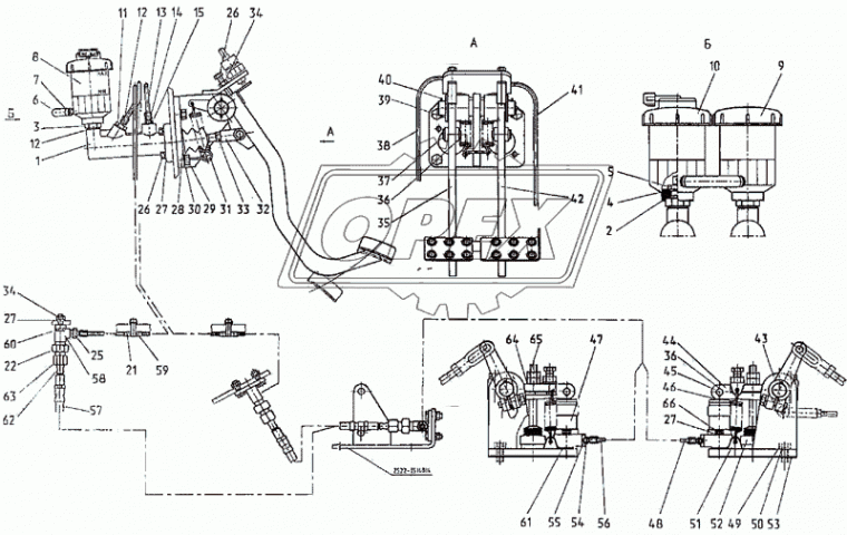 2522-3503080 Трубопровод МТЗ РУП