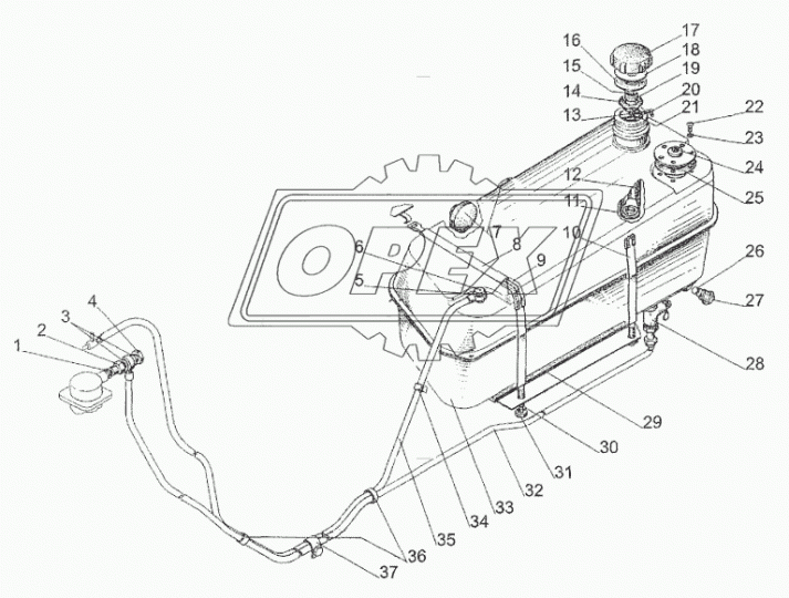 220-1101030 Хомут (8, 9) МТЗ РУП