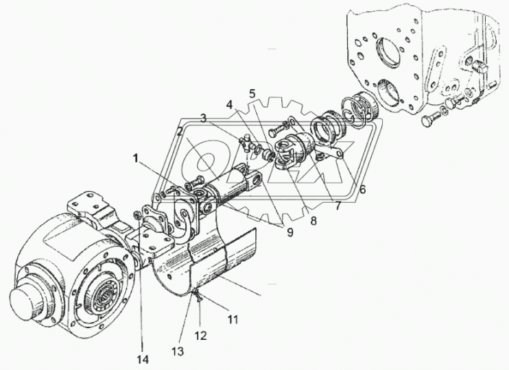 220-2302003 Кожух МТЗ РУП