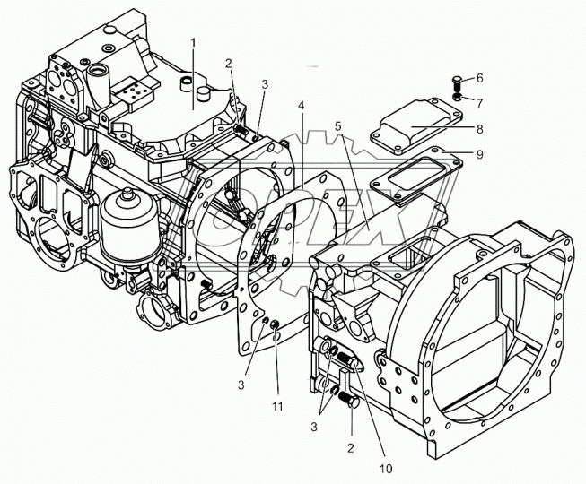 80-1601501 Крышка МТЗ РУП