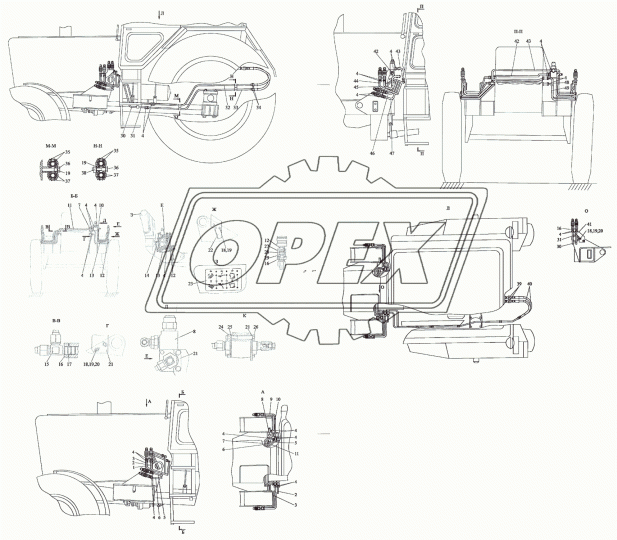82.7-0400020 Клапан предохранительный МТЗ РУП