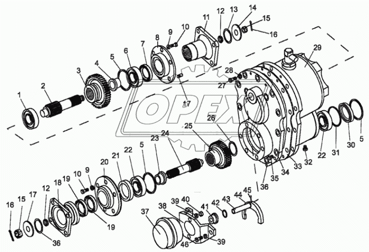 354-2802110 Фланец МТЗ РУП