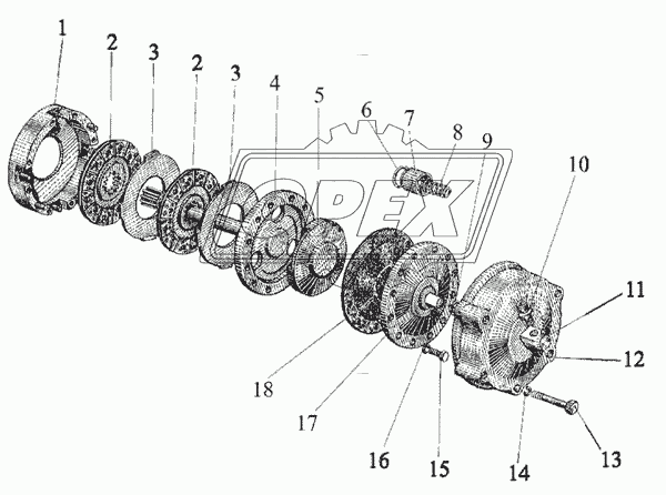 354-2400160 Кожух МТЗ РУП