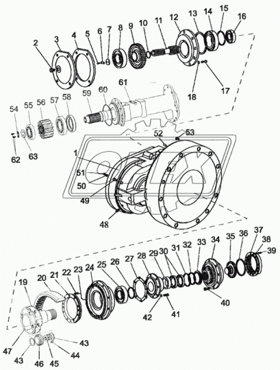 МЛ127-2412010-06 Передача конечная МТЗ РУП