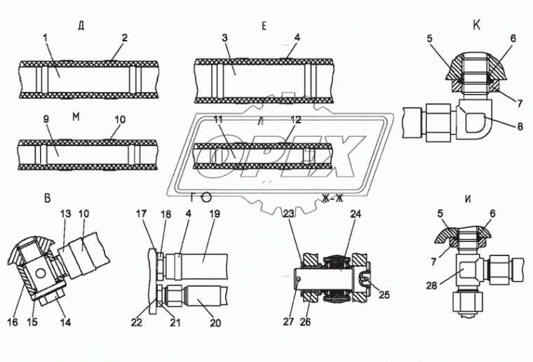 354М1-3400023 Втулка МТЗ РУП