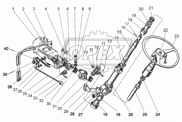 85-3401020 Труба МТЗ РУП