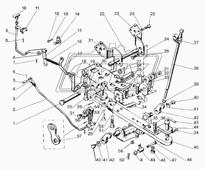80-2707110-А1 Устройство прицепное МТЗ РУП