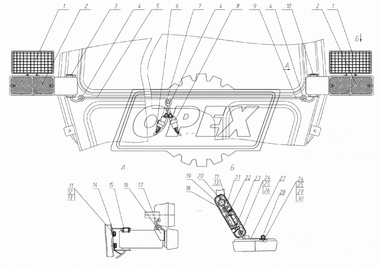36-4603079-Б2 Заглушка МТЗ РУП