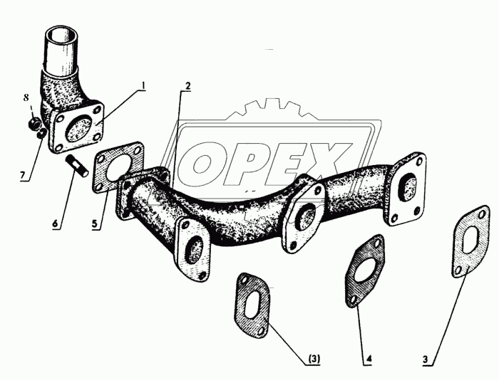 50-1003123-А1 Шпилька ММЗ
