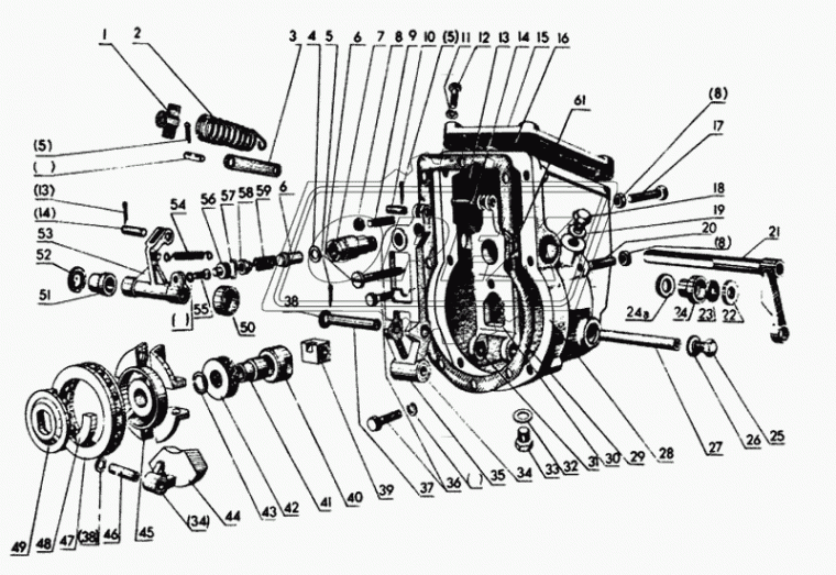 4УТНМ-1110020 Корпус регулятора НЗТА