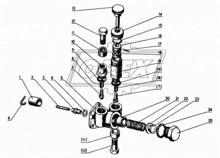 УТН-3-1106025-А3 Корпус подкачивающего насоса НЗТА