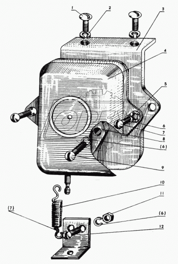 70-3710029 Кожух МТЗ РУП
