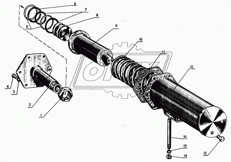 70-4608065 Масломер S=8 L=160 L1=125 МТЗ РУП