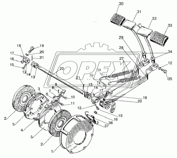 80-3503120-01 Рычаг L=650 МТЗ-80,82 МТЗ РУП