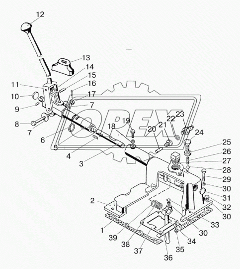 921-1703010-01 Крышка МТЗ РУП