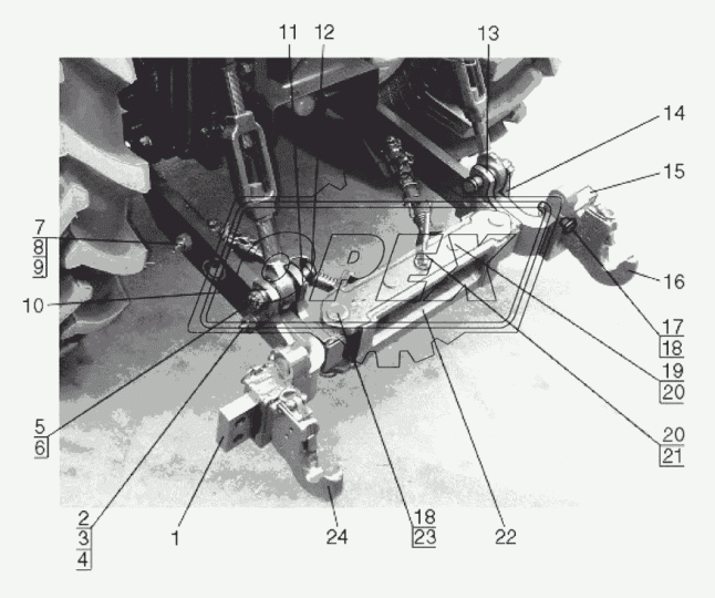 921-4605564 Палец МТЗ РУП