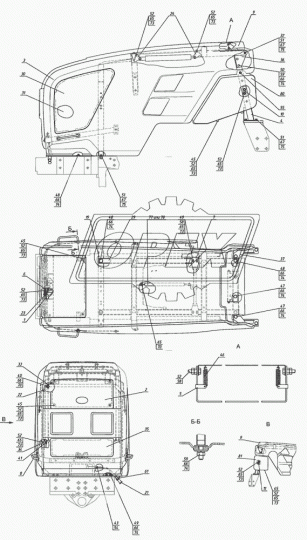 921.3-8402320 Боковина Белкарпластик