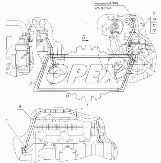 70-6702306 Втулка (сталь) ф14х16 L=73 проходная МТЗ РУП