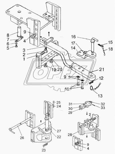 1322-2707120-Б Скоба МТЗ РУП