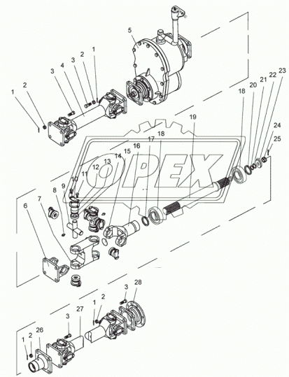 МЛ127-2201062 Вилка шарнира двойного МТЗ РУП