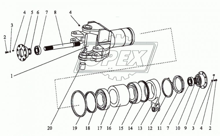 364-2704029 Кольцо упорное МТЗ РУП