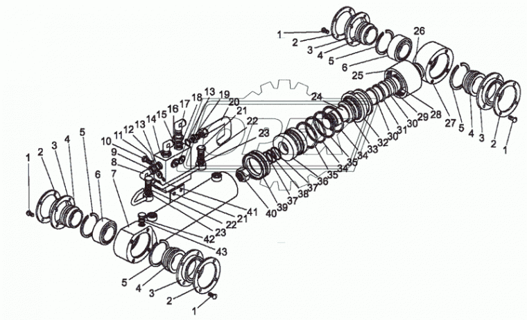 МЛ131-3400423 Шайба фторопластовая МТЗ РУП