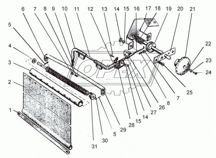 70-1310450 Барабан Воложинская РАПТ