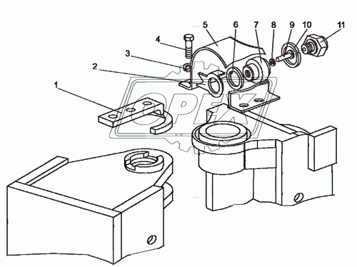 МЛ131-8700040 Кулачок МТЗ РУП