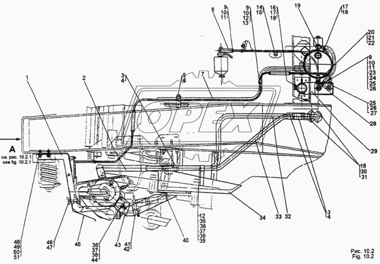 547А-3724870 Втулка (РТИ) ф10х14 L=27 рамы БРТ