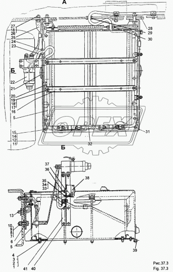 8007-3748002 Аккумуляторный контейнер МЗКТ