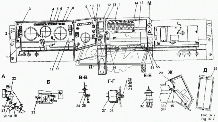 221555 Винт с пот.голов. М4х18х0,7 Р=16 (18х0х0) ГОСТ 17475-80 ЭТНА
