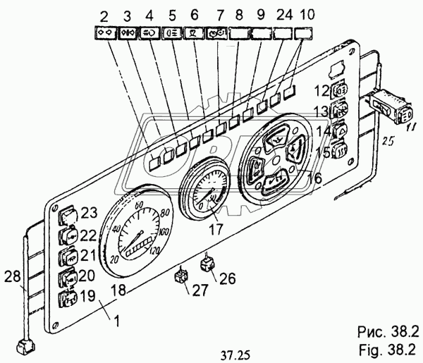 64221-3724014 Жгут правых выключателей РЫБИНСК