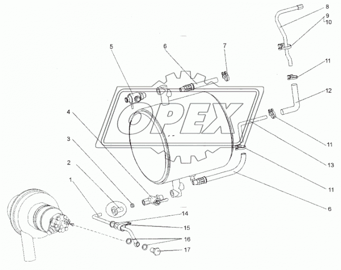 379224 Кляммер одноместный L=38 s=20 2отв.ф13 МАЗ
