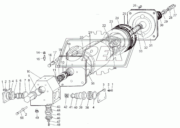 543-1804330 Пружина стяжная L=27 (9вит.) ф11х13 dвит=1 ГОСТ 18793-80 МАЗ