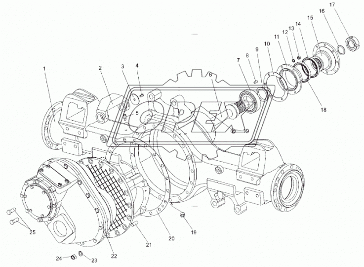 6923-2502118 Втулка (сталь) ф60х71 L=10 L1=5 распорная МЗКТ