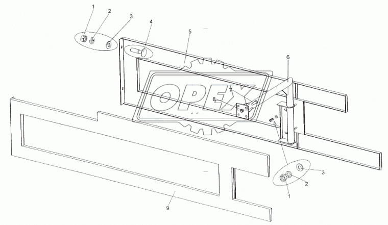 210408 Болт ГОСТ-7802 М10х40х1,5 Р=26 с полукруг.голов. и квадр.подголов. ЭТНА