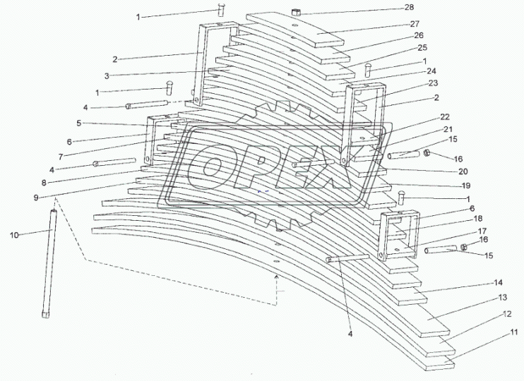 6525-2912101-10 Лист МАЗ