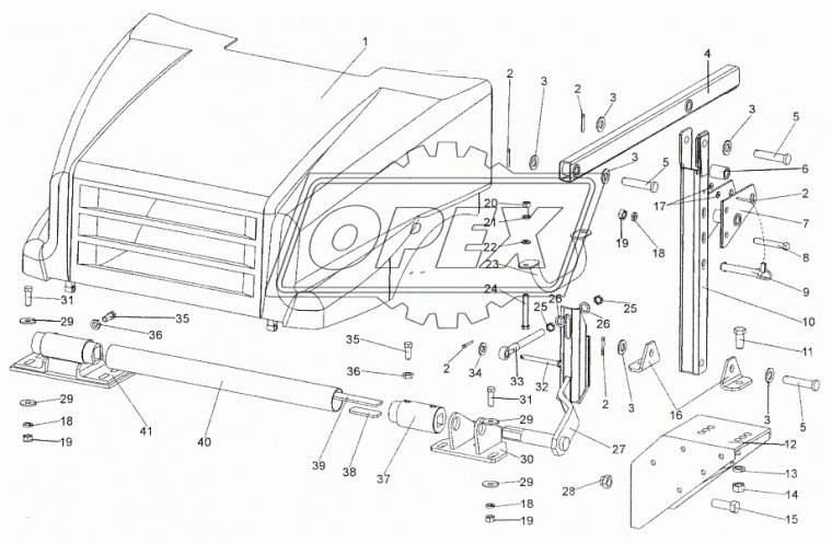 201510 Болт ГОСТ-7798 М10х65х1,5; Р=26 К=14 ЭТНА