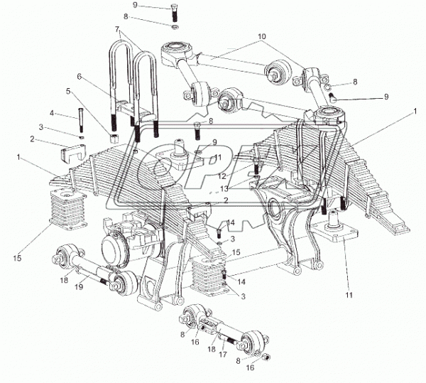 6527-2912012 Рессора МАЗ