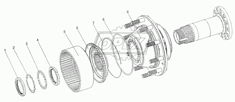 6923-2405015 Кожух МЗКТ