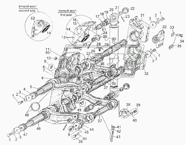 377853 Палец ф8х100 МАЗ