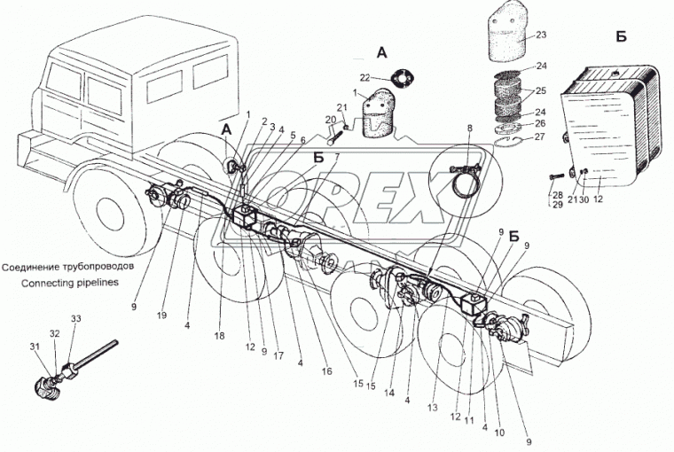 376195 Шайба С/И упорная кожуха вала рулевого управления МАЗ-500 МАЗ