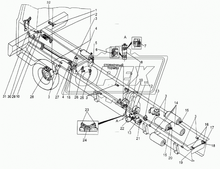 64221-3515224 Пружина С/И коническая L=18 ф12х20 dвит=1 (3вит.) МАЗ