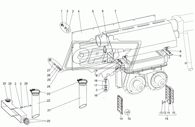 251512 Гайка ГОСТ-3032 М6х1 h=12 (барашек); h=6 МАЗ