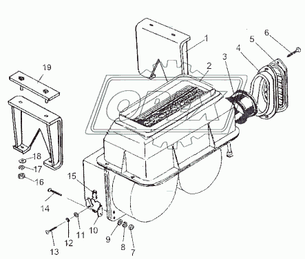 64226-8101191 Кронштейн МАЗ